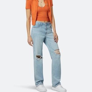 FAVORITE DAUGHTER The Tommy Ripped mid rise Boyfriend Jeans